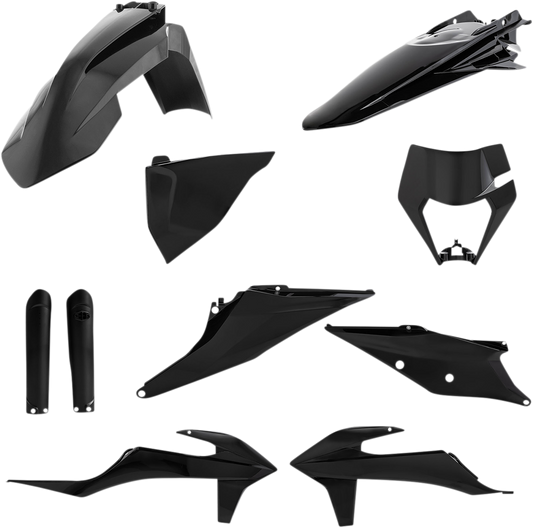 ACERBIS Full Replacement Body Kit - Black 2791540001 - Howling Moto