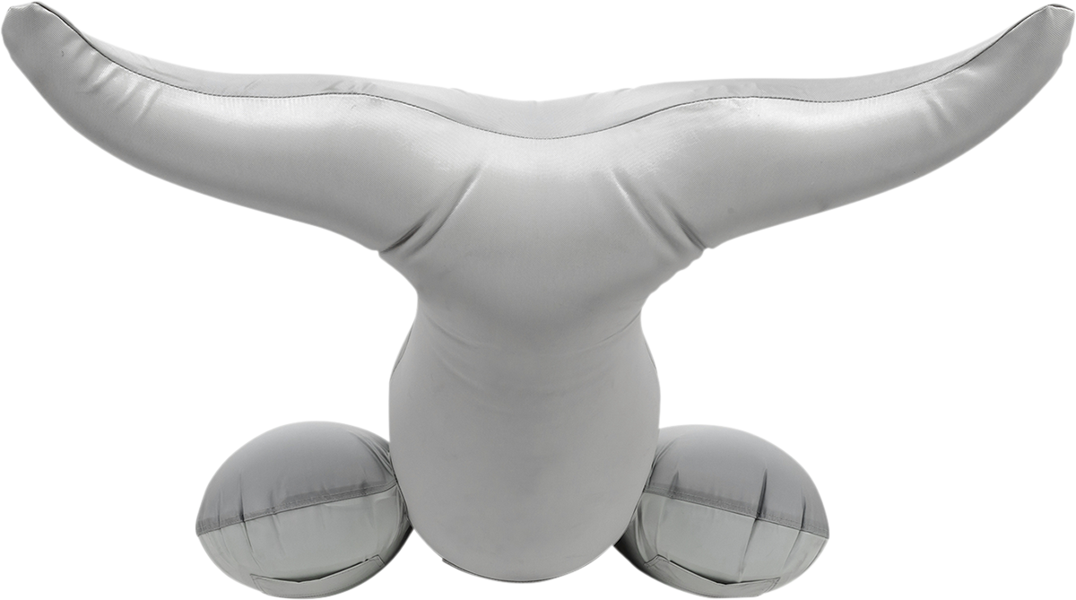 Bill's Exhausts Dolphin Riding Tube from AIRHEAD SPORTS GROUP, a colorful inflatable water towable with dolphin design.