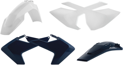 Acerbis standard replacement body kit for OEM '16 motorcycle, showing the full assembled body parts in a natural pose.