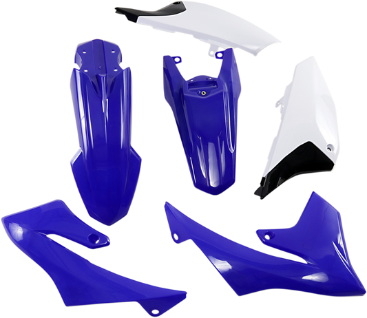 ACERBIS standard replacement body kit for OEM '19 E36 car, showing assembled plastic body panels and components.