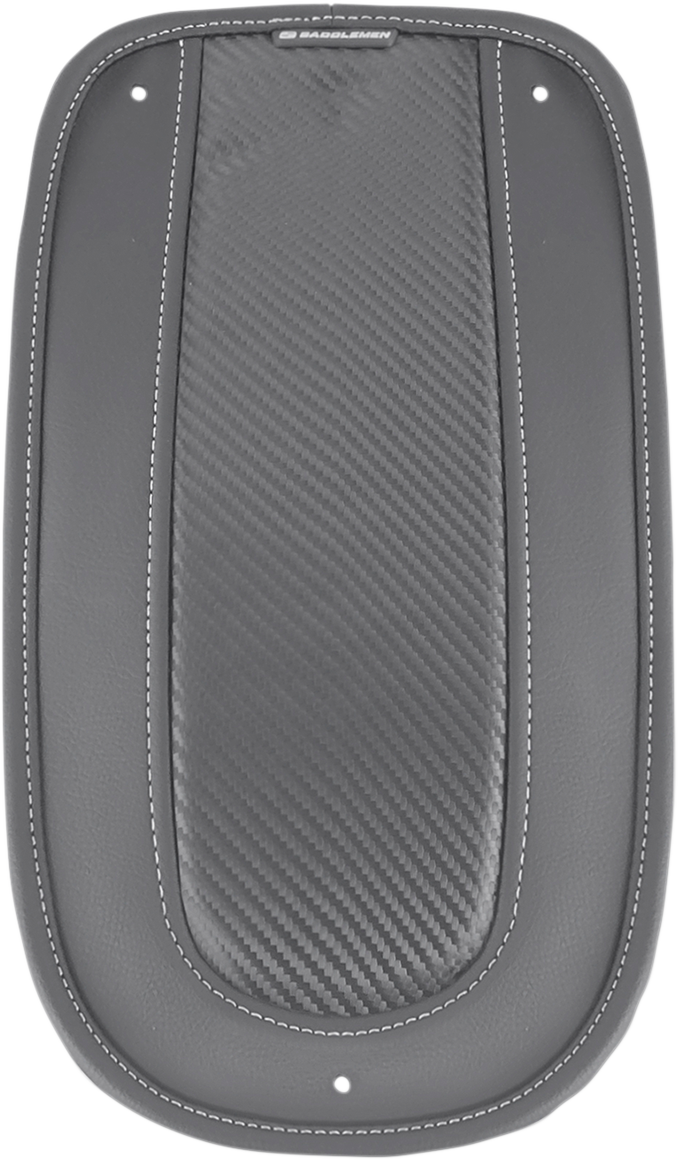 Bill's Exhausts SADDLEMEN Fender Chap for Dominator Solo Seat T8230-18-D, motorcycle seat accessory with durable leather finish.