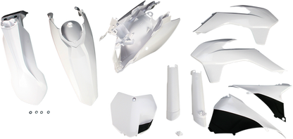 ACERBIS Full Replacement Body Kit - White/Black 2314330002 - Howling Moto