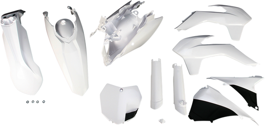ACERBIS Full Replacement Body Kit - White/Black 2314330002 - Howling Moto