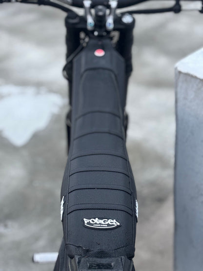 Forged Racing E-Moto Ribbed Seat Cover | Grip Seat Cover for Surron, Talaria & E-Ride