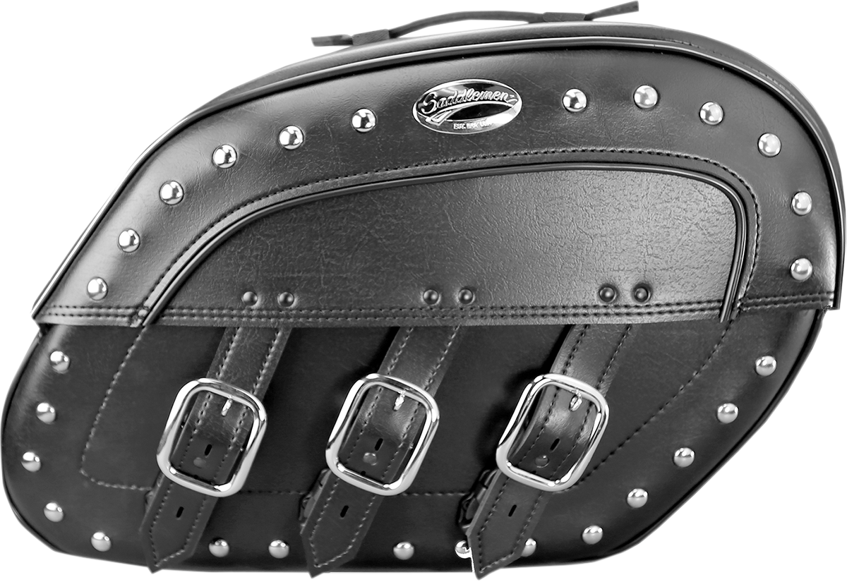 SADDLEMEN Desperado Rigid Mount motorcycle seat by Bill's Exhausts, featuring durable construction and classic design.