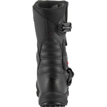 Alpinestars XT-8 Gore-Tex motorcycle boots in black with reinforced soles and ankle protection, EU 46 size.