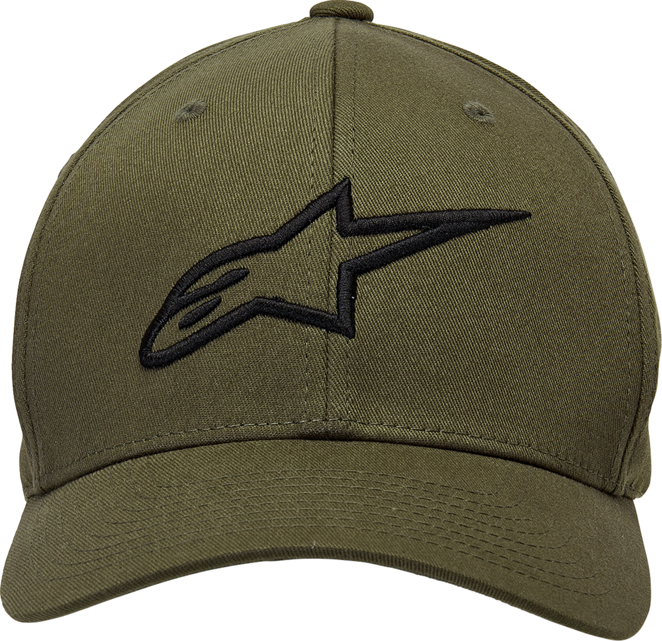 Black Ageless Curve hat by Bill's Exhausts, military style, small/medium size, with curved brim and adjustable strap.