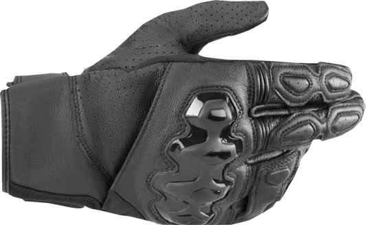 Black Alpinestars Celer V3 gloves in 3XL size, showing the protective design and textured grip on the fingers.