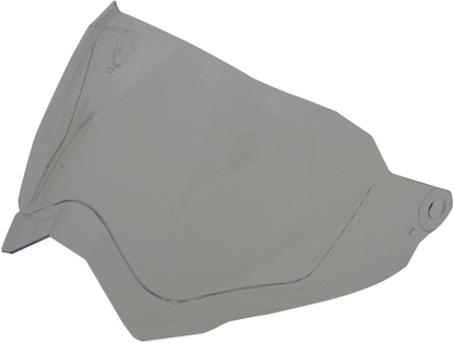 Bill's Exhausts AFX FX-41DS motorcycle helmet with light smoke outer shield, showcasing its clear, tinted visor and sleek design.