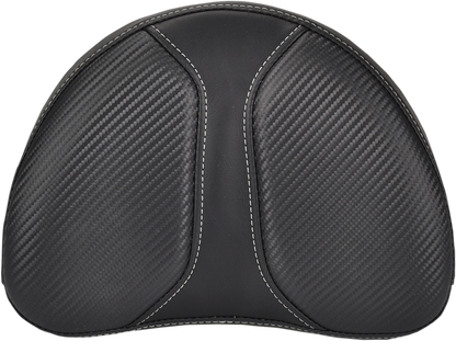SADDLEMEN Dominator Sissy Pad seat by Bill's Exhausts, cushioned saddle seat with sturdy design and detailed stitching.