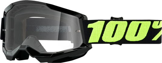 100% Strata 2 Goggles - Upsol - Clear 50027-00012 - Howling Moto