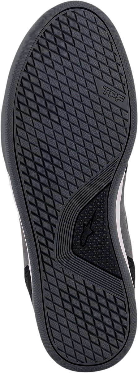Alpinestars Primer shoes in black and gray, US size 10, featuring sporty design and durable material.