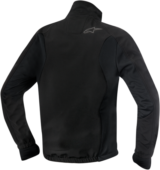 Alpinestars Tech Layer Underwear Top in black, 3XL, designed for comfort and moisture-wicking, shown in a close-up image.