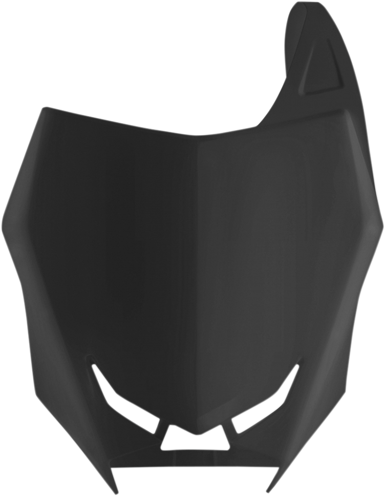 ACERBIS Front Number Plate - Black 2686480001 - Howling Moto