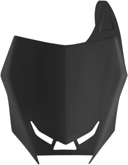 ACERBIS Front Number Plate - Black 2686480001 - Howling Moto