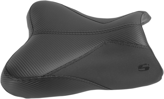 SADDLEMEN GP-V1 standard motorcycle seat for GSX '08-'09, featuring black padding and sleek design for GSX models.