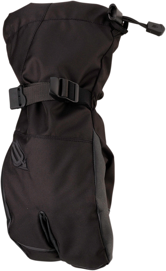 Black Bill's Exhausts ARCTIVA Pivot Claw Mittens in Medium, showing the insulated winter mittens with adjustable straps