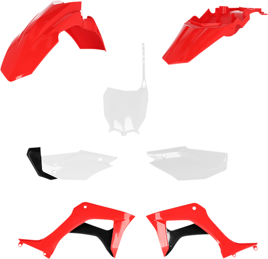 ACERBIS Full Replacement Body Kit - OEM Red/White/Black 2861937118 - Howling Moto