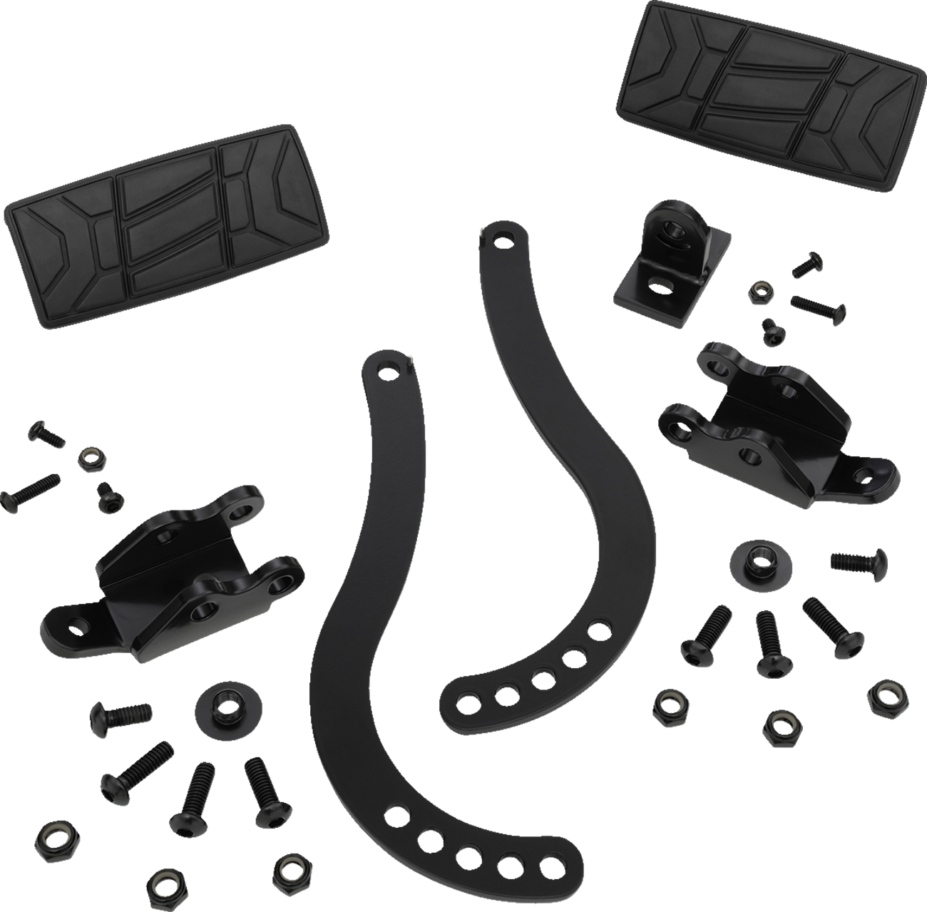 Bill's Exhausts SHOW CHROME Highway Peg engine part with chrome finish for motorcycle cruising and comfort.
