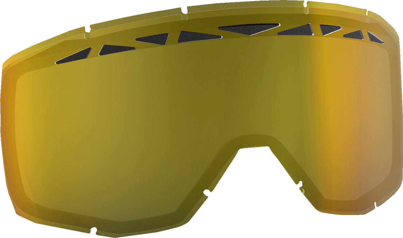 Scott Primal/Split Snow Lens by Bill's Exhausts, dual yellow ACS lens for winter sports with clear, high-visibility design.
