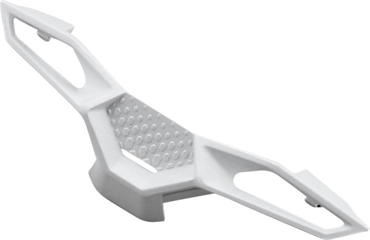 100% Racecraft 2 Nose Guard - White 59117-00002 - Howling Moto