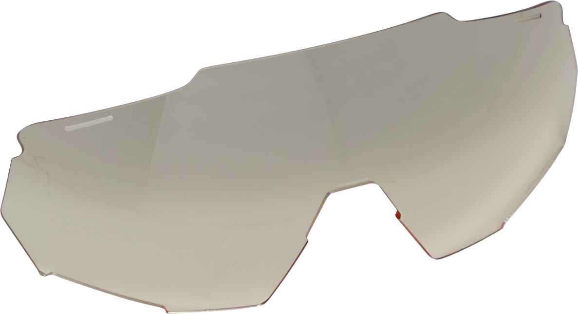 100% Racetrap Lens - Yellow Silver Mirror 62037-144-01 - Howling Moto