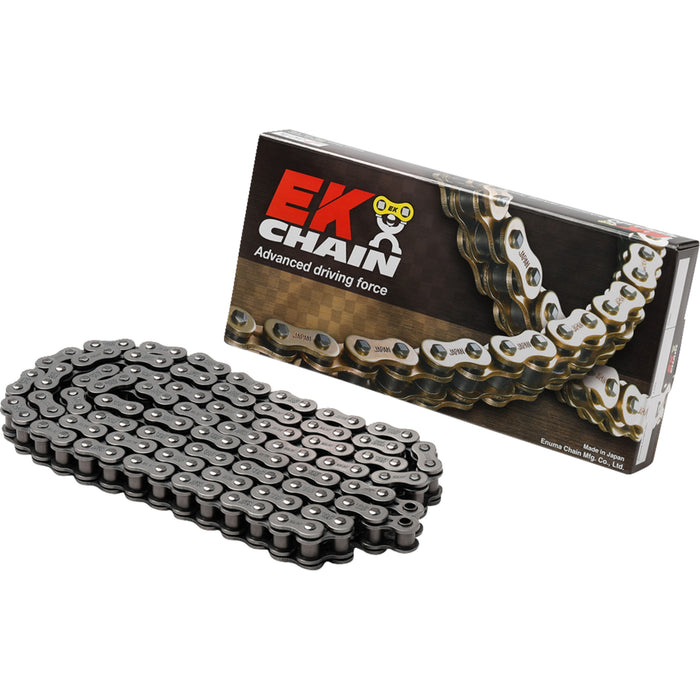 EK 1223-0657 530SRX2-130 drive chain with 130 links, featuring durable metal links and precise construction for motorcycle or bike use.