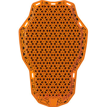 ICON D3O Ghost Guard back protector for motorcycle, medium size, designed for impact absorption and rider safety.