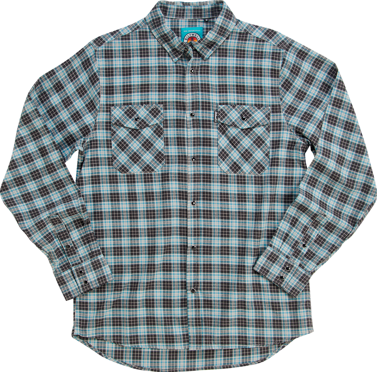 Bill's Exhausts BILTWELL Pacific Flannel Shirt in XL, featuring a classic plaid pattern and button-up front.