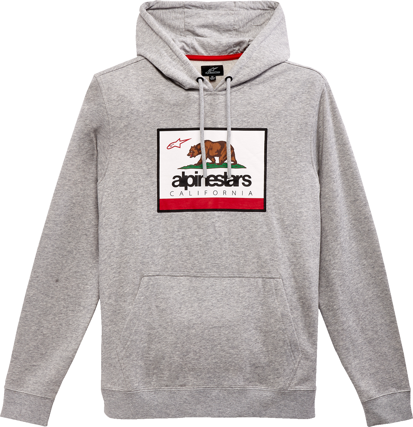Gray Bill's Exhausts Cali 2.0 Hoodie in 2XL with front pocket and hood, casual and comfortable streetwear style.