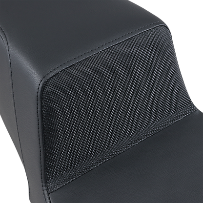 SADDLEMEN Step-Up Seat - Gripper - Black - FLHR/FLHX 897-06-174