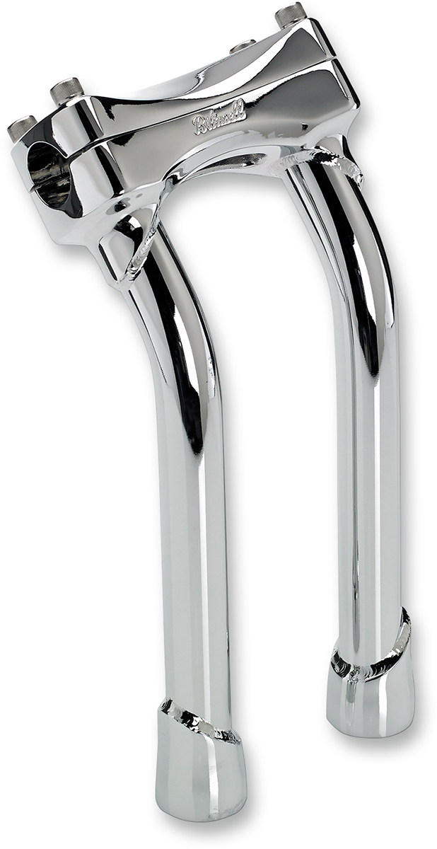 BILTWELL Risers - Murdock - Pullback - 10" - Chrome 6404-105-10 - Howling Moto