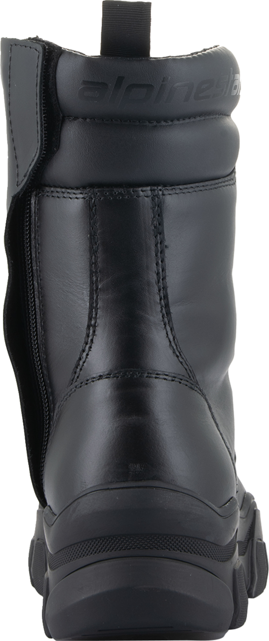 Black Alpinstars Women's Ava boots with ankle-high design and sturdy sole, size EU 44, showcased in a product image.