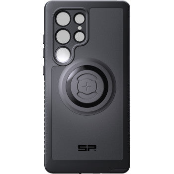 SP CONNECT SPC+ Xtreme Samsung S23 Ultra phone case with rugged black design and textured grip for enhanced protection.