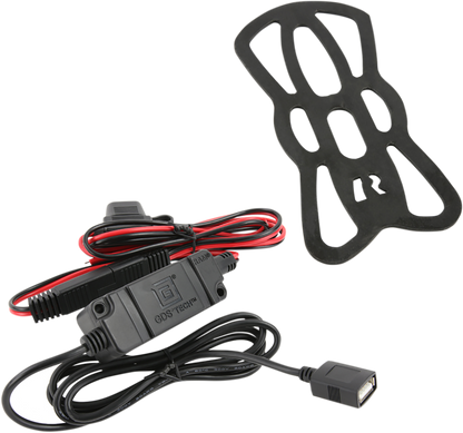 RAM MOUNTS Device Holder - Tough-Charge - Charging - Wireless - Waterproof - Hardwire Charger RAMHOLUN12WBV7M - Howling Moto