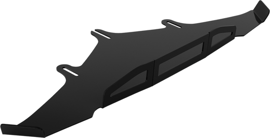 Show Chrome engine scuff plate 41-407 by Bill's Exhausts, featuring polished chrome finish and durable metal construction.