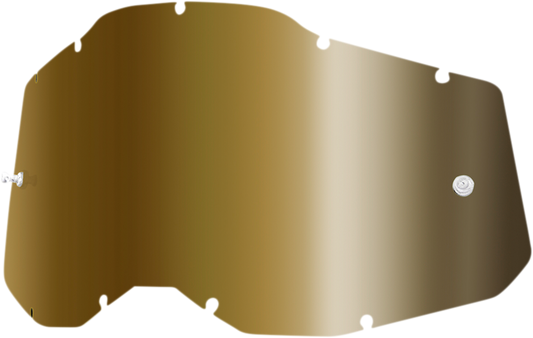 100% Accuri 2/Racecraft 2/Strata 2 Lens - True Gold 59078-00007 - Howling Moto