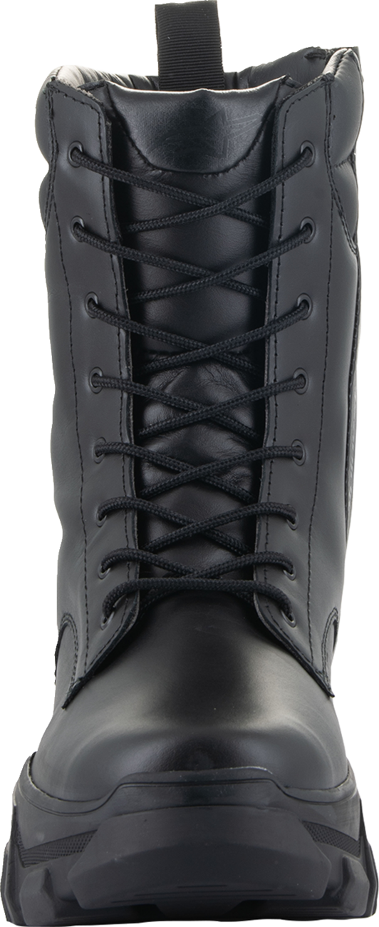 Black Alpinstars Women's Ava boots in EU size 36, featuring stylish design and ankle height, ideal for casual or riding wear.