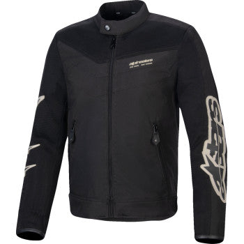 Alpinestars T-Dyno Air Jacket in black, small size, featuring lightweight, breathable motorcycle jacket design.
