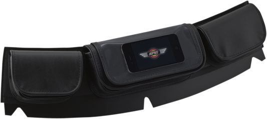SHOW CHROME Windshield Pouch - FLHT HD90-103BKC - Howling Moto