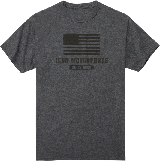 Bill's Exhausts ICON OGP™ T-Shirt in charcoal, small size, featuring the product's design and fabric texture.