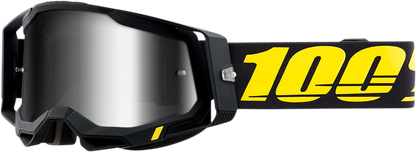 100% Racecraft 2 Goggles - Arbis - Silver Mirror 50121-252-06 - Howling Moto
