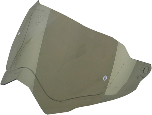 Bill's Exhausts AFX FX-41DS helmet with Pinlock shield featuring gold mirror visor.