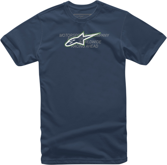 ALPINESTARS Truth T-Shirt - Navy - XL 12117200070XL - Howling Moto