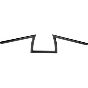 Black BILTWell Keystone handlebar for motorcycles, featuring a sleek curved design and durable construction.