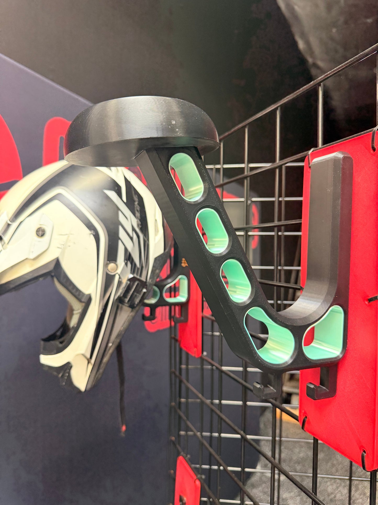 Motorcycle Helmet Wall Mount - Howling Moto