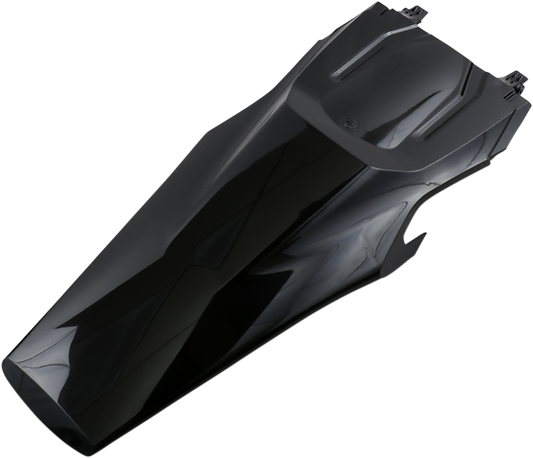 A black Acerbis rear fender motorcycle body part with product code 2726600001, designed for off-road or dirt bikes.