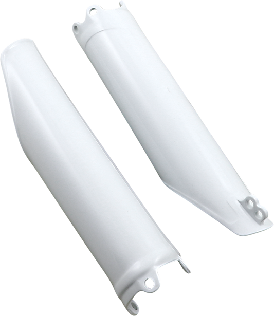 ACERBIS Lower Fork Covers - White 2640300002 - Howling Moto