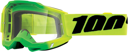 100% Accuri 2 Goggles - Travis - Clear 50221-101-14 - Howling Moto