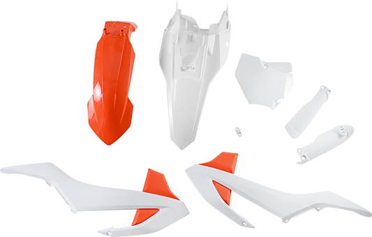 ACERBIS Full Replacement Body Kit - OEM Orange/White 2791526812 - Howling Moto